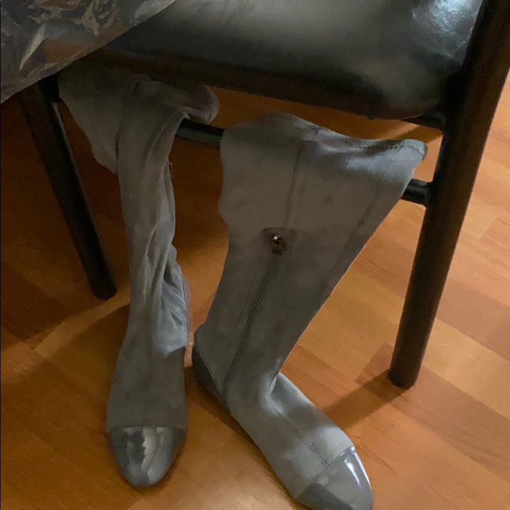 Grey Boots